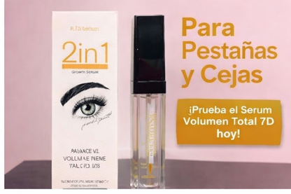 Sérum Volumen Total 7D – Pestañas y Cejas 2 en 1